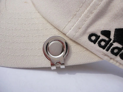 Golf Marker w Golf Hat Clip Magnetic Alloy