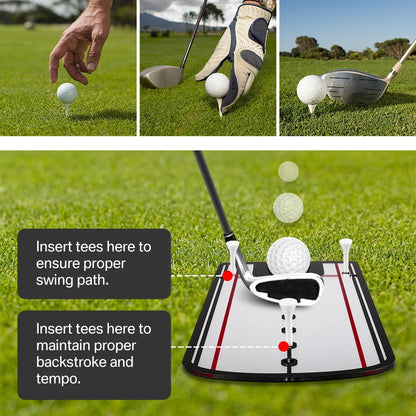 Golf Putting Mirror Alignment Training Aid