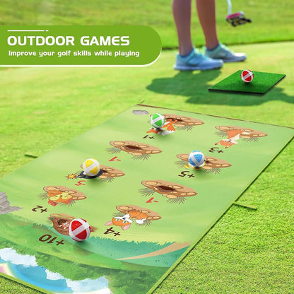 Kids Golf Chipping Game Set or Fun Side Game at a Yard Party