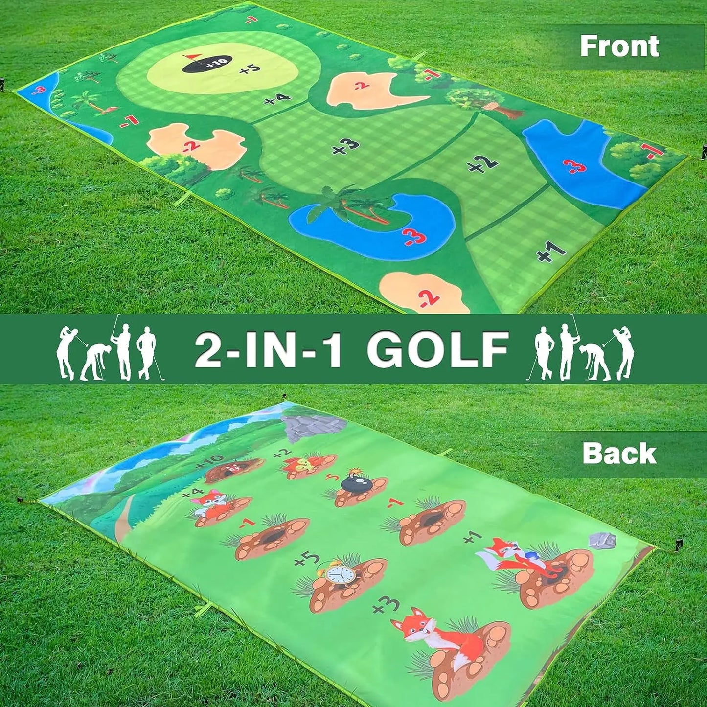 Kids Golf Chipping Game Set or Fun Side Game at a Yard Party